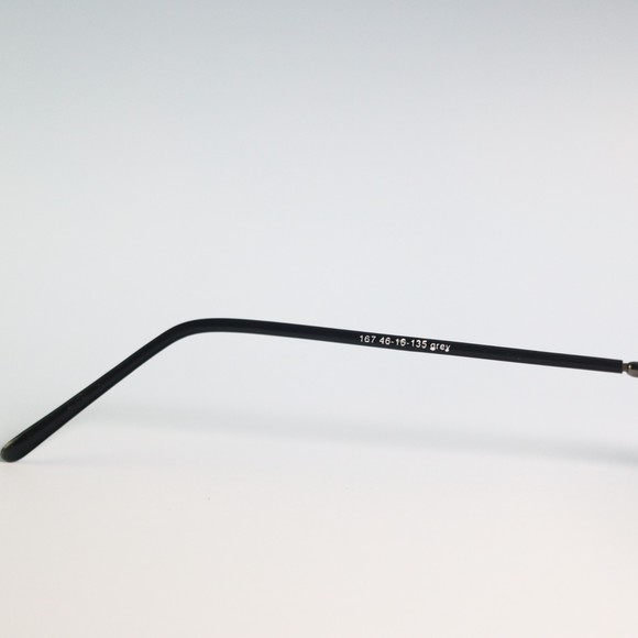 eyeArt Coral DS Brown 48-18 140 cut out rim round eyeglasses frame N5 - Picture 8 of 8